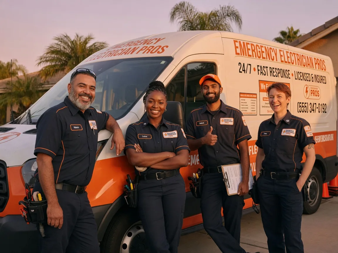 Emergency Electrician company in Effort, PA